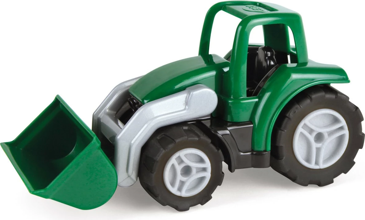 Traktor lodër Lena Workies me lopatë, ABS, Gjelbër/Argjend