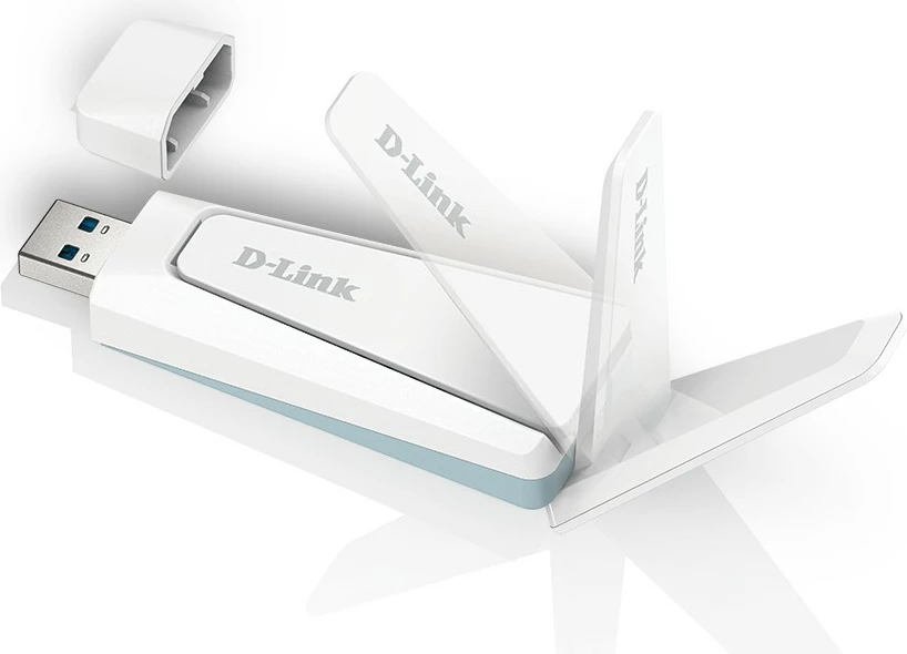 Adapter Wi-Fi D-Link AX18U AX1800, USB, i bardhë