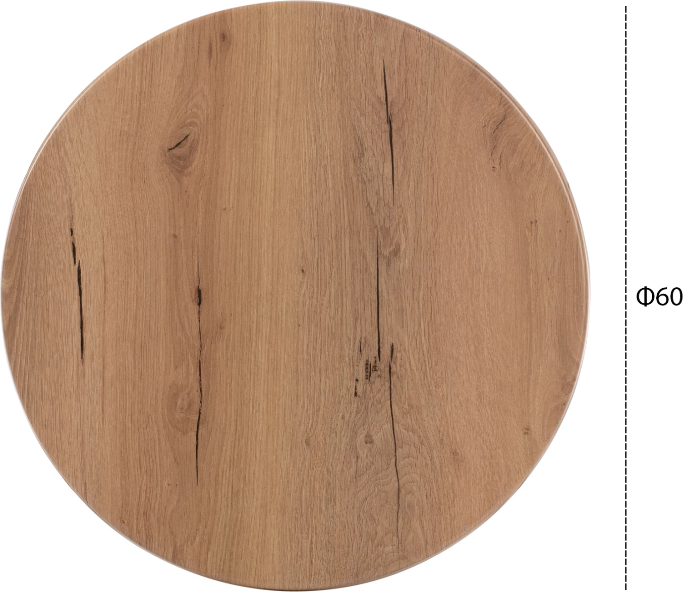 Sipërfaqe tavoline rrethore, ngjyrë druri natyral, FH5227.14, Φ60