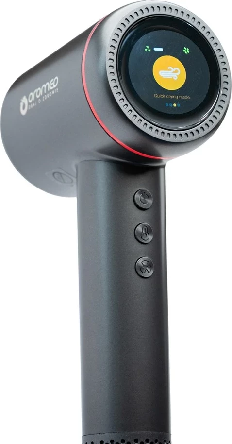 Tharëse flokësh Oromed ORO-F1 SONIC, 1600 W, LCD, Argjendtë