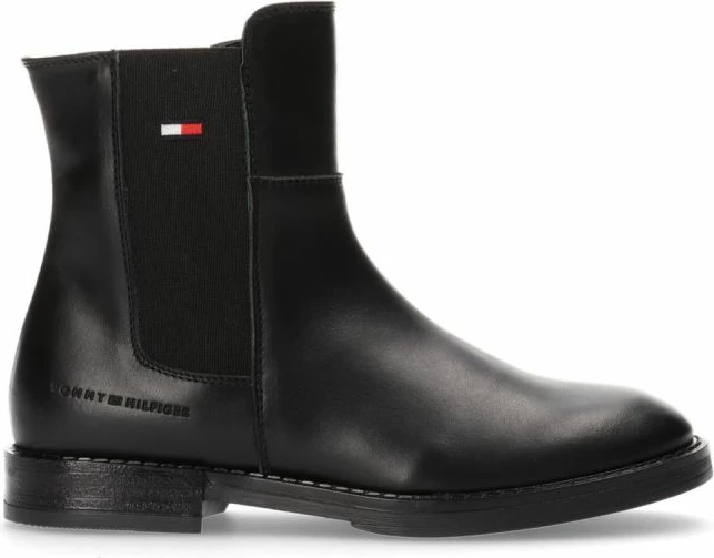 Çizme Chelsea për femra Tommy Hilfiger, të zeza