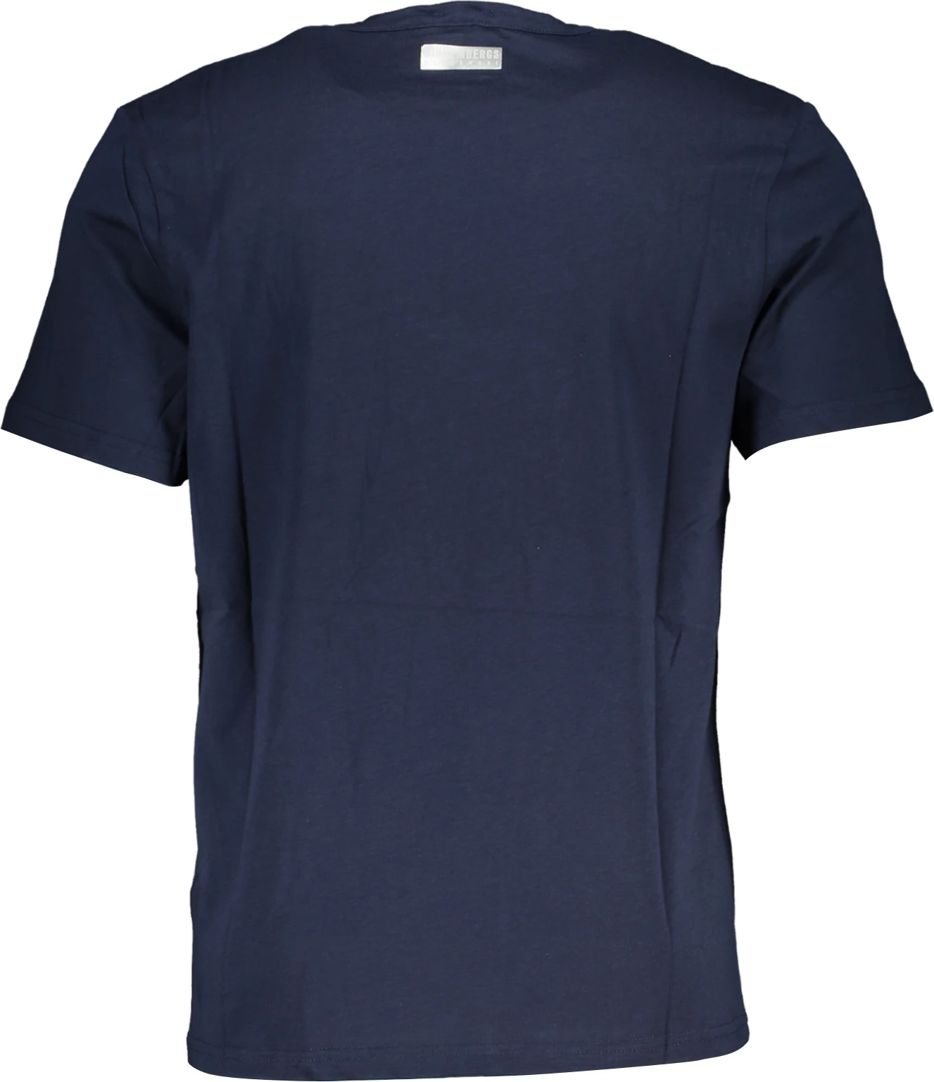 Maicë për meshkuj Bikkembergs me mëngë të shkurta, blu