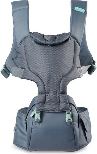 Mbajtëse bebe 5-në-1 me sedilje në ije, B-kids, 150300012, 0m+ 5.5–20.4 kg, gri