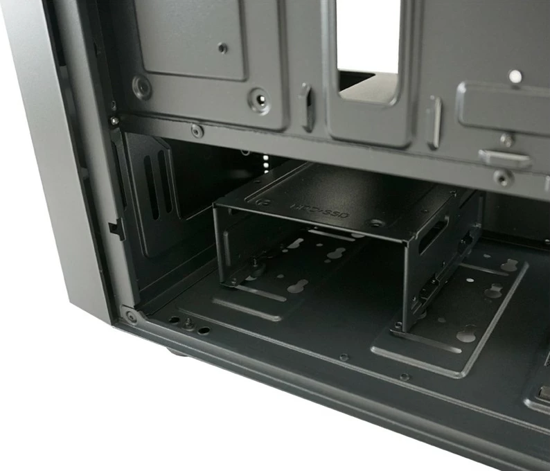 Kasë LC-Power 2016MB, Micro Tower, micro ATX/Mini-ITX, e zezë