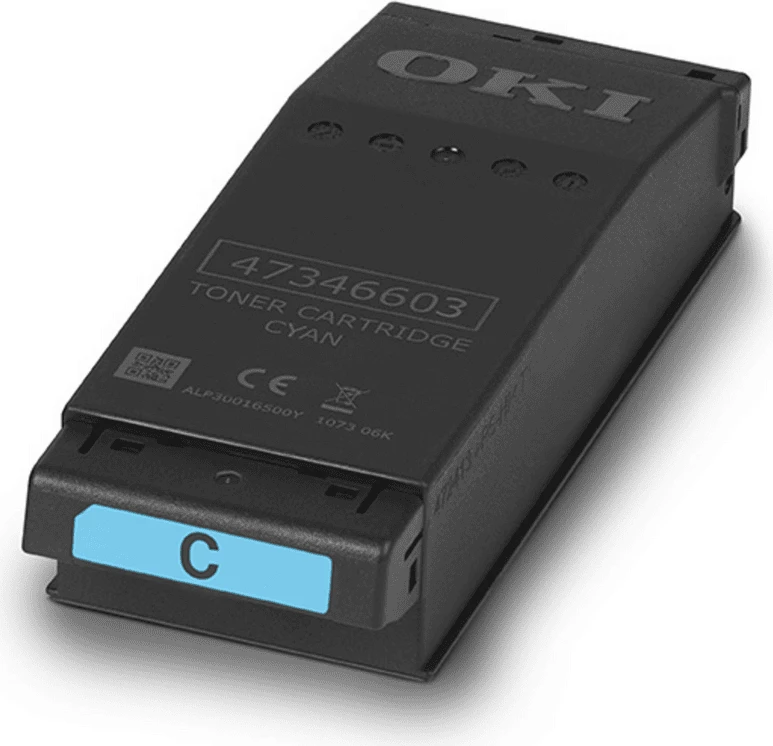 Toner, OKI, 09006127, rendiment 6000 faqe, standard, cyan