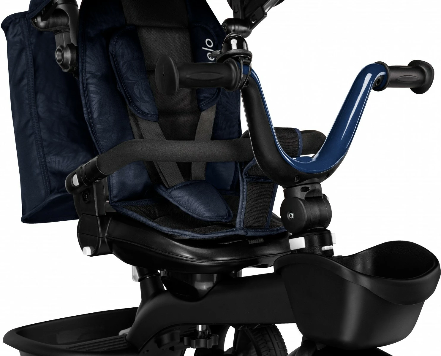 Tricikël Lionelo KORI, 2-në-1, për fëmijë, Blue Navy