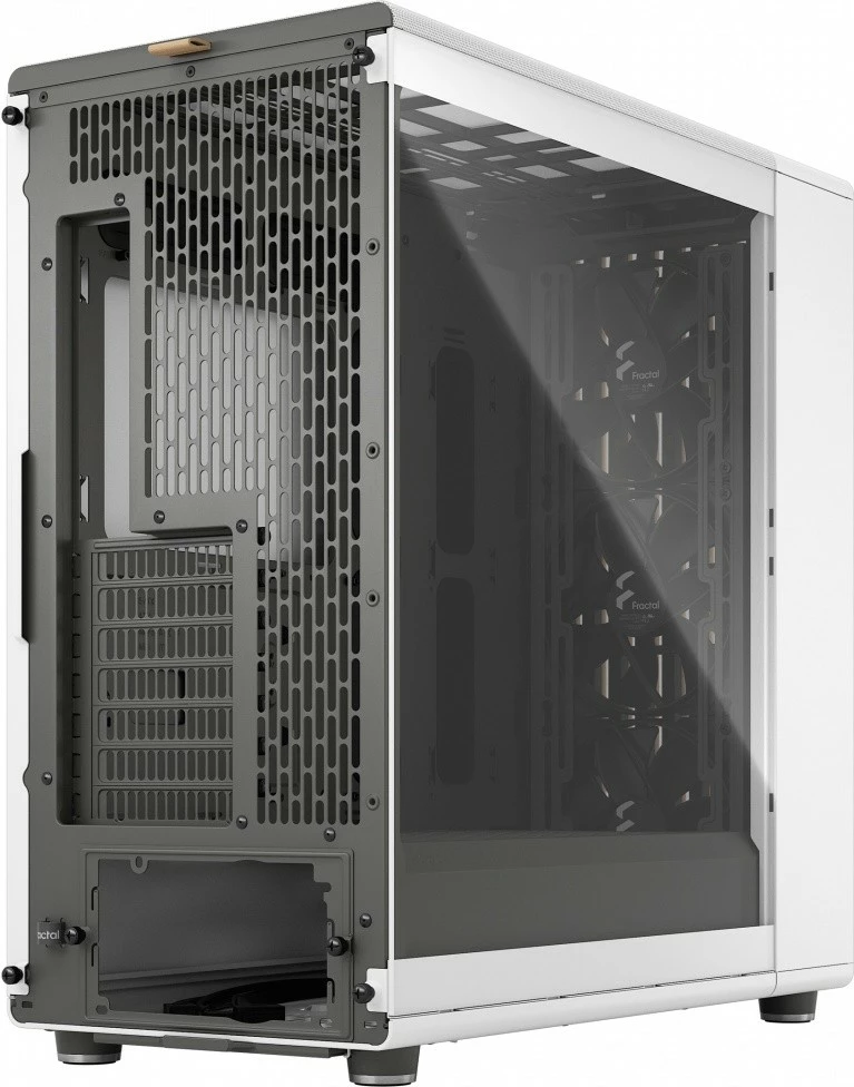 Kasë Fractal Design North XL Chalk White TG Clear, Midi Tower, e bardhë