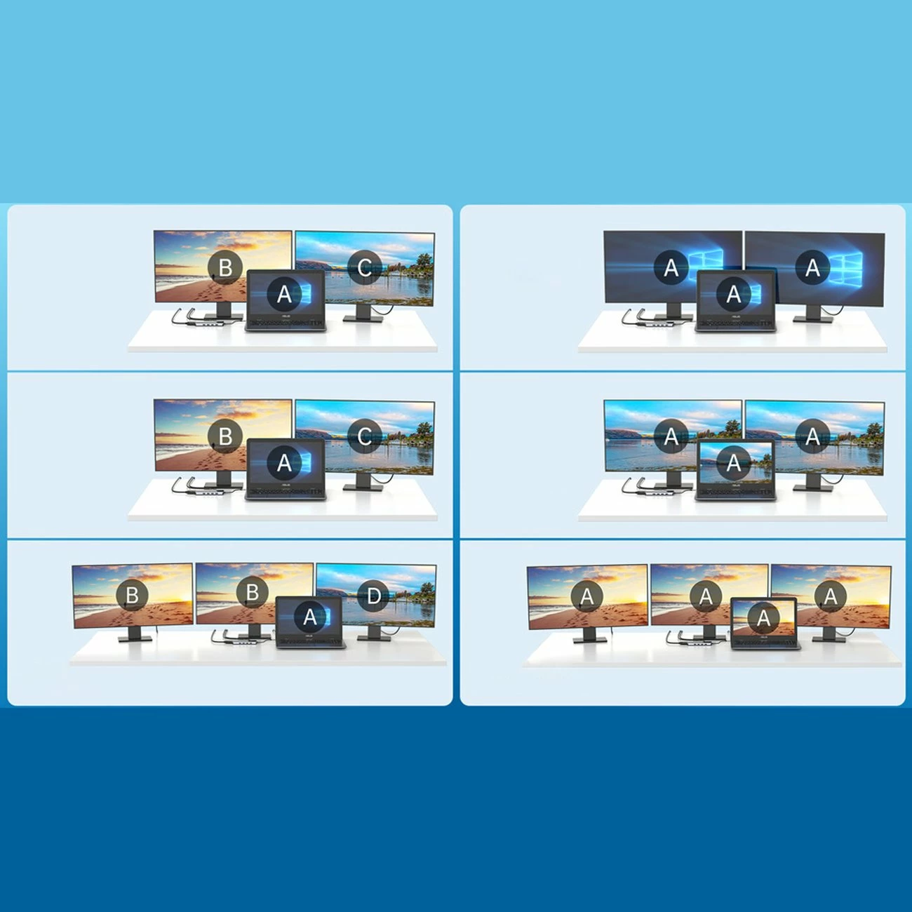 HUB multifunksional Choetech HUB-M26, 12-në-1, USB-C, HDMI, VGA, RJ45, Gri