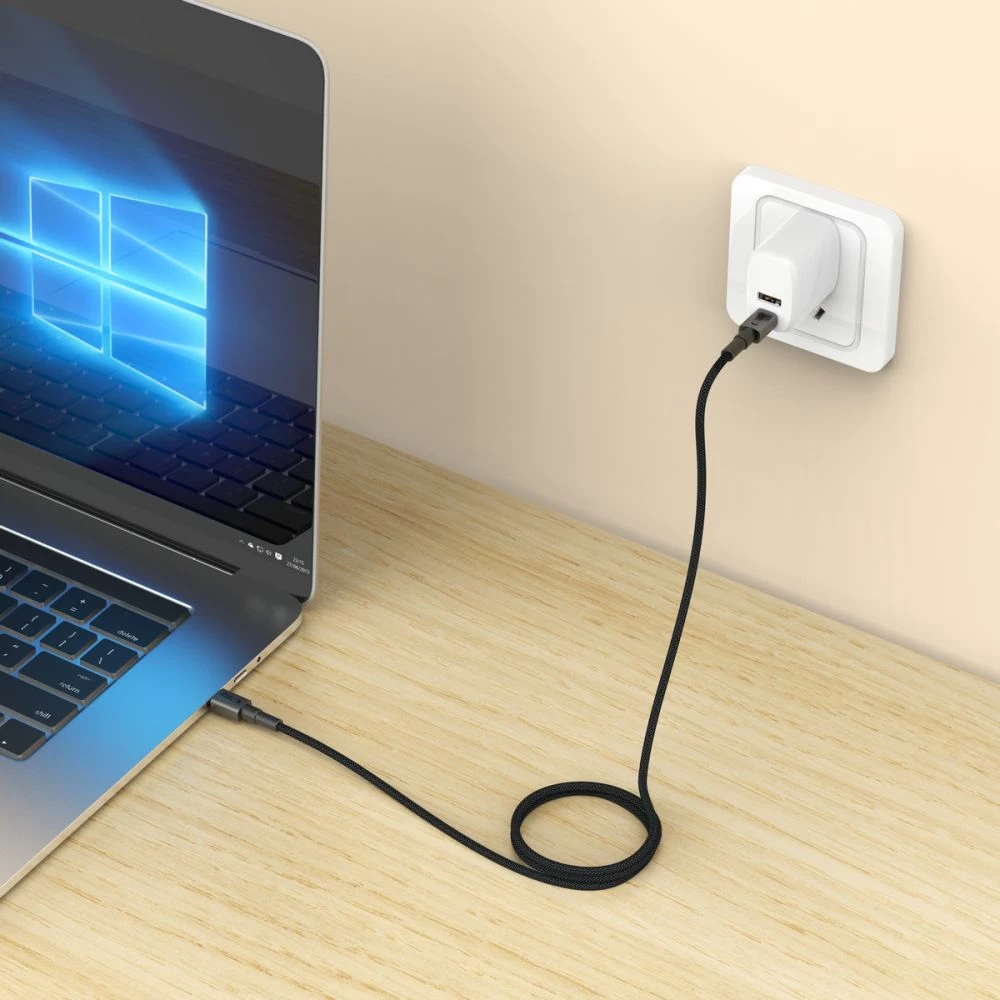 Kabllo Tech-Protect UltraBoost DNA USB-C në Lightning, 100 cm, Gri