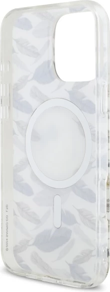 Mbështjellës Hello Kitty IML Golden Leaves MagSafe për iPhone 16 Pro Max, Bardhë