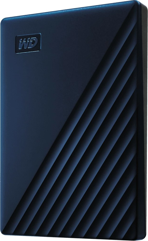 Hard disk Western Digital My Passport për Mac, 2 TB, 3.2 Gen 1, Blu