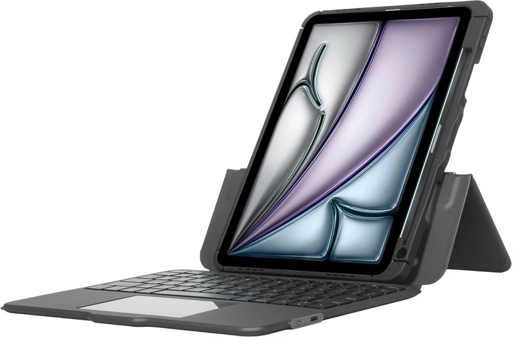 Kasë me tastierë Bluetooth Targus për iPad Air 11 inç, AZERTY, e zezë