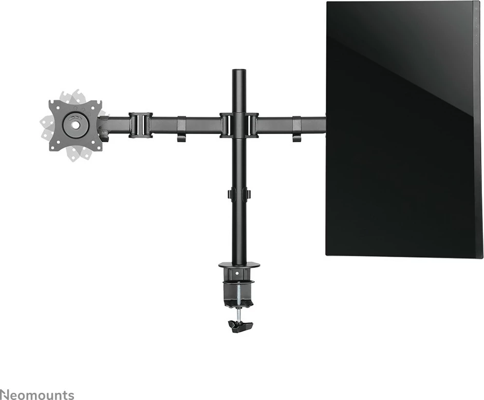 Krah monitori Newstar NM-D135DBLACK, për tavolinë, 27", i zi