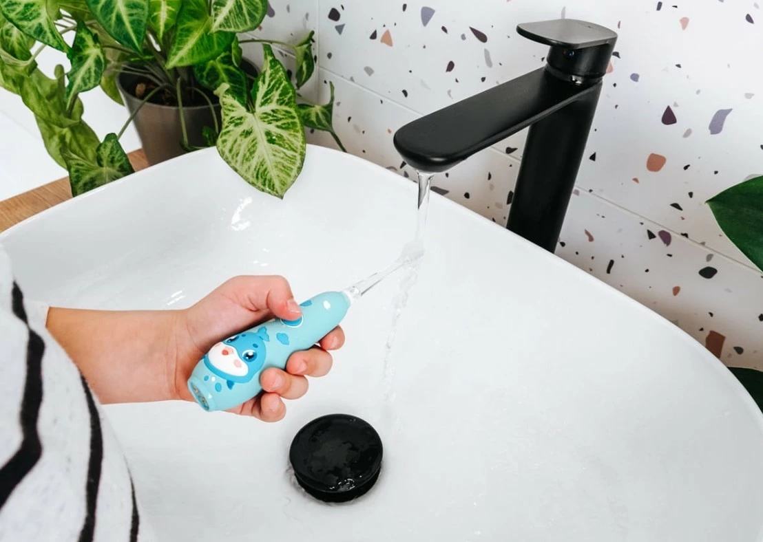 Furçë dhëmbësh elektrike Concept KIDO SMILE ZK3020 për fëmijë, Sonic, 4 koka, Kaltër