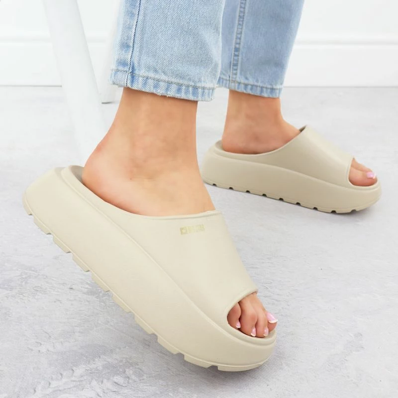 Papuqe femra Big Star, bezhë