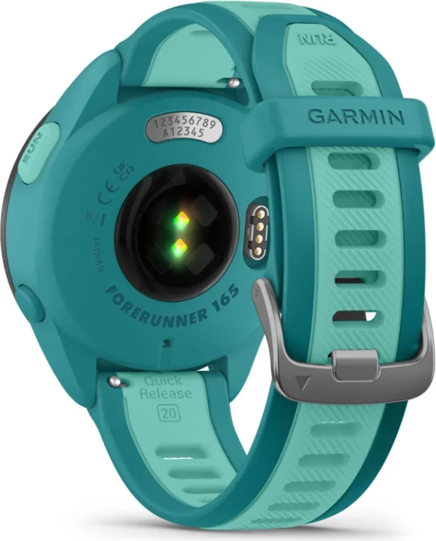 Smartwatch Garmin Forerunner® 165 Music Turquoise/Aqua