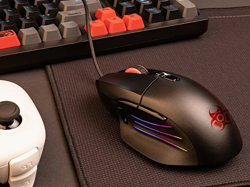 Maus Tracer GameZone ODIN RGB, 12000 DPI, 8 butona, i zi