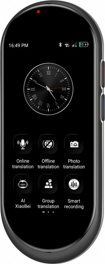 Përkthyes elektronik Maxcom mTalk MT100 4G, 1500 mAh, i zi