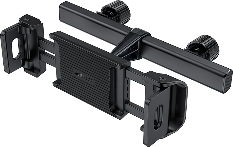 Mbajtës për mbështetëse koke makine Acefast D8, për celular dhe tablet, 135-230mm, zi