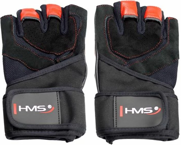 Doreza për palestër HMS, të zeza me të kuqe