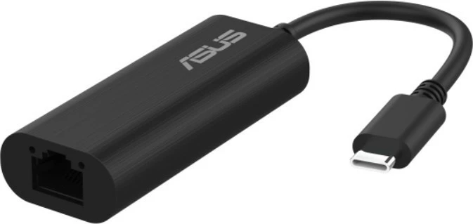 Adapter rrjeti ASUS USB-C2500 V2, USB-C në Ethernet 2.5G, i zi
