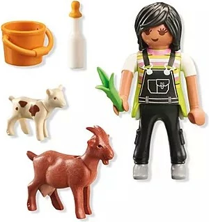 Set lodrash Playmobil Special Plus 71759, vajzë me dhi, 6 pjesë
