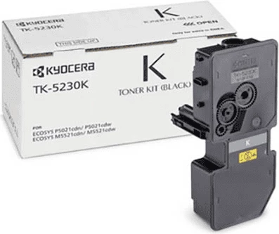Toner, Kyocera, TK-5230K 1T02R90NL0, XL 2600 faqe, e zezë