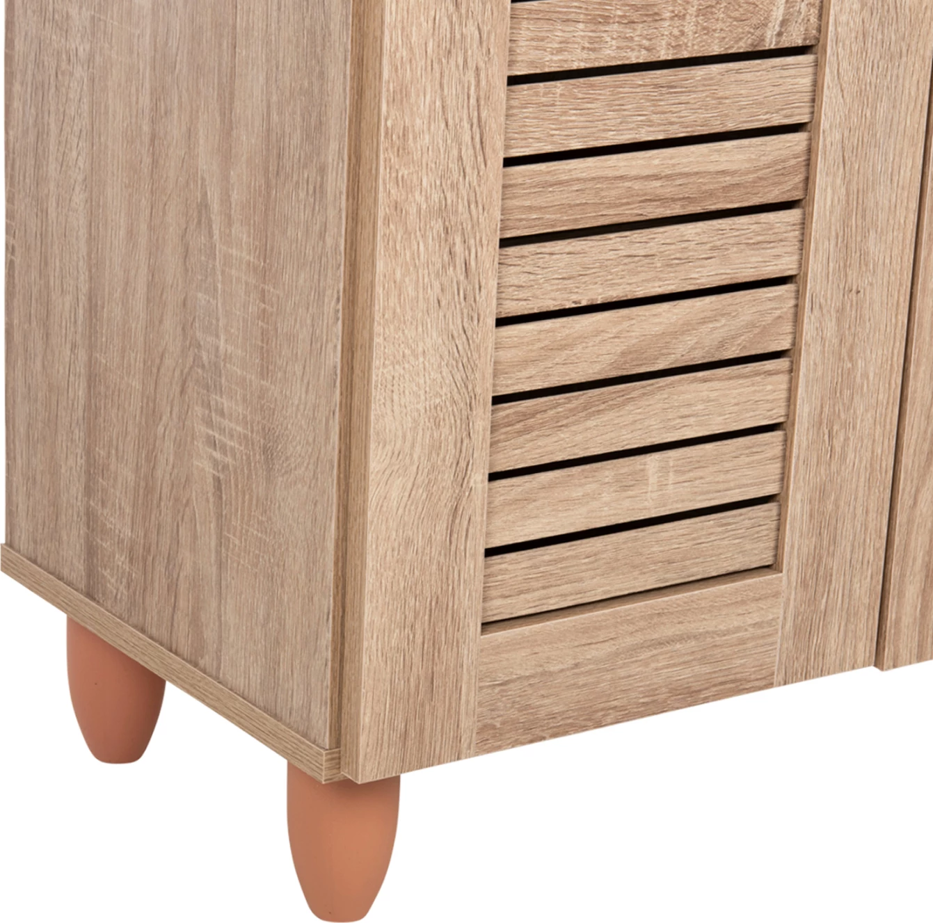 Dollap këpucësh PROLLY FH9608.02 melaminë ngjyrë Sonama-2 dyer-4 rafte 60x34x88Hcm