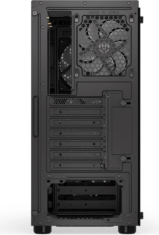 Kasë Endorfy Signum 300 ARGB, Midi Tower, xham i fortë, 4 ventilatorë ARGB, e zezë