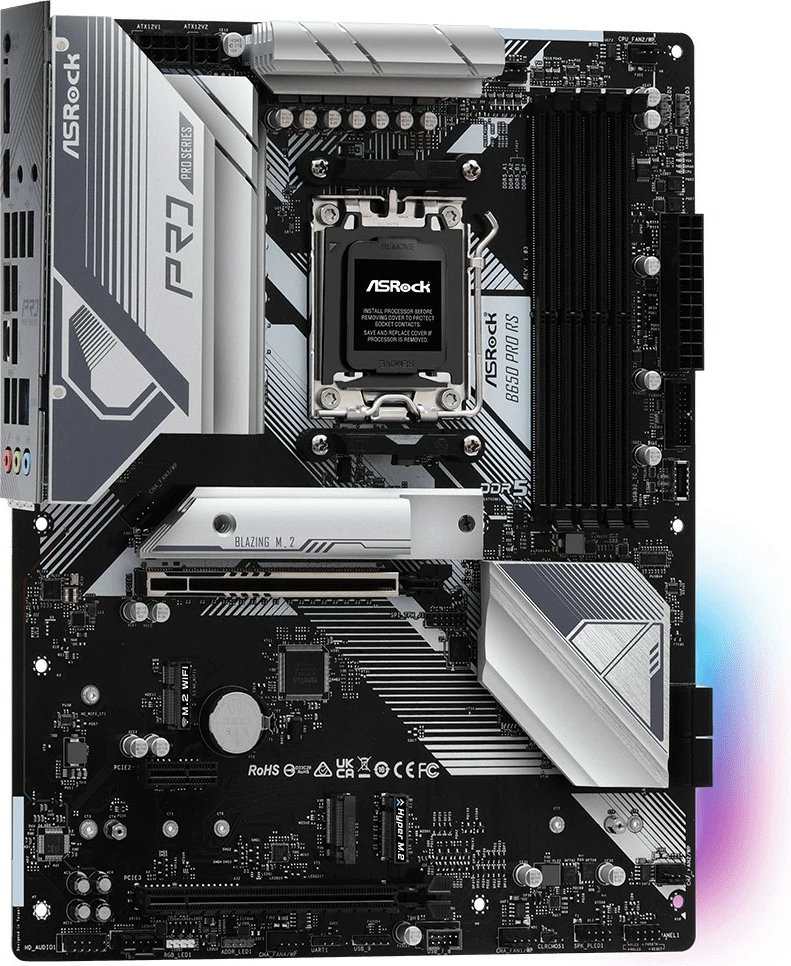 Pllakë amë ASRock B650 Pro RS, Socket AM5, DDR5, 128 GB