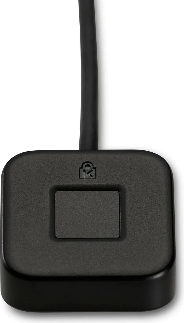 Çelës shenjash gishti Kensington VeriMark Desktop K62330WW, i zi