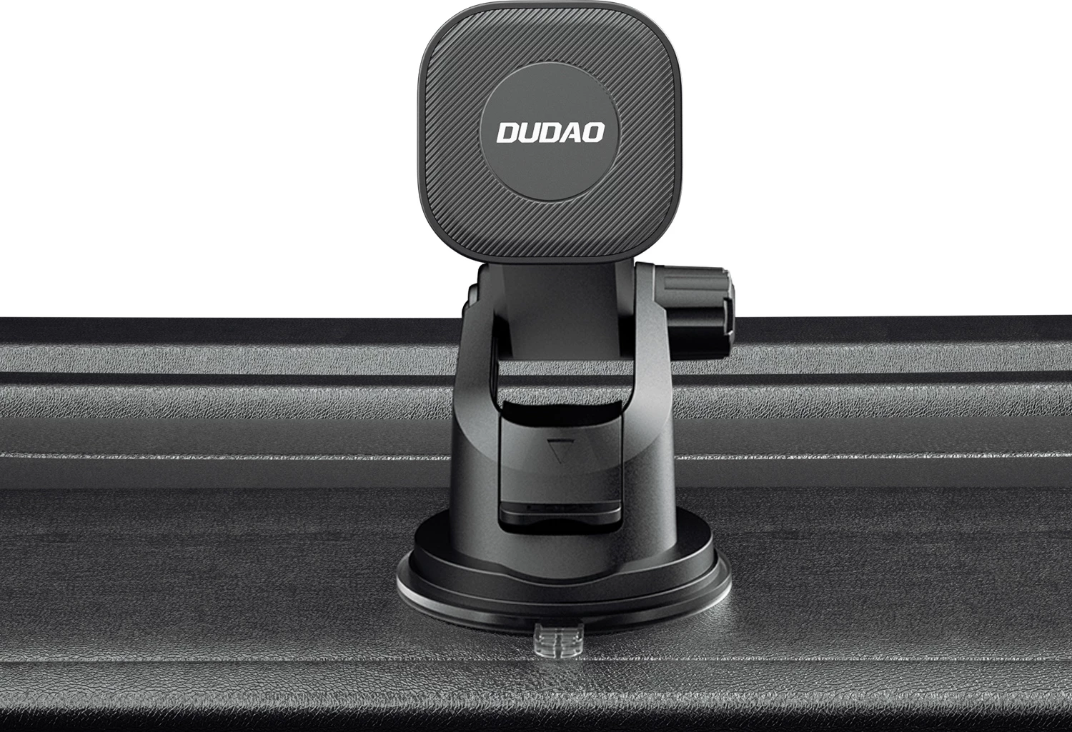 Mbajtës magnetik për celular Dudao F6Max me krah teleskopik, i zi