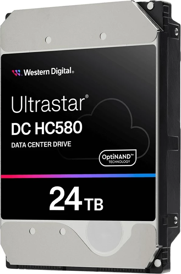Hard disk Western Digital Ultrastar DC HC580, 24 TB, 7200 RPM, 3.5", SAS
