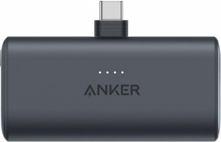 Powerbank Anker NANO 5000mAh, 22.5W, 2x USB Type-C, e zezë