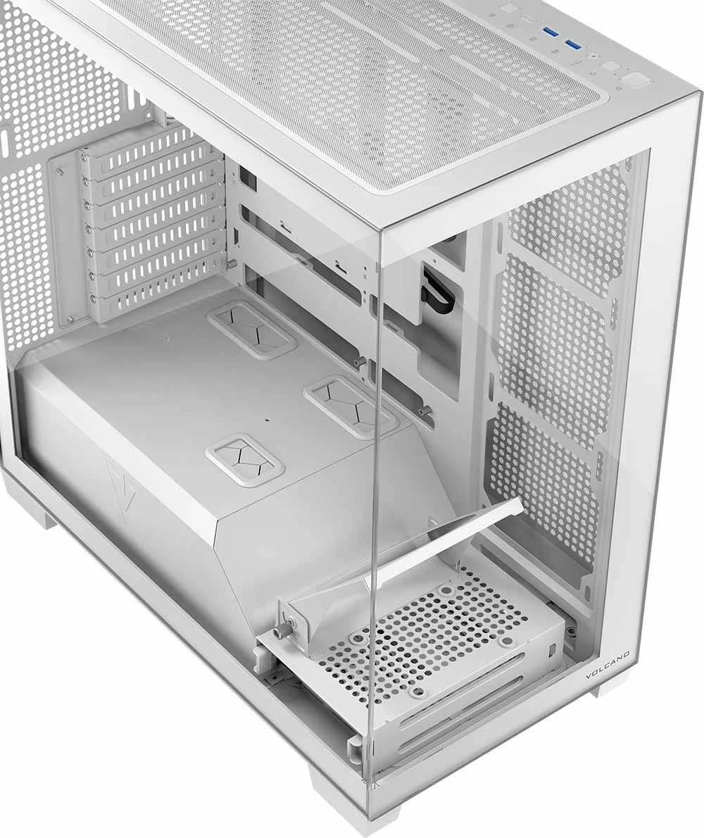 Kasë MODECOM STELLAR NF ARGB 20, Midi Tower, ATX/ITX/Micro ATX, e bardhë