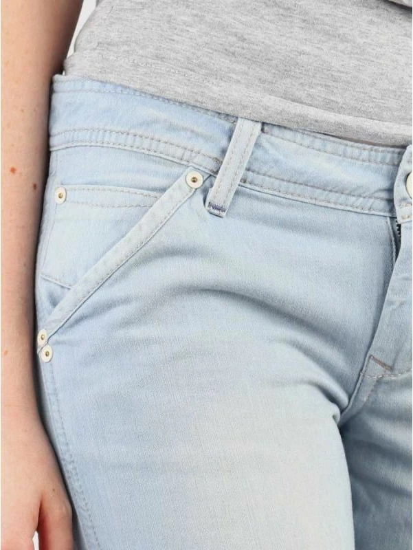 Pantallona xhins femra Wrangler, të bardha