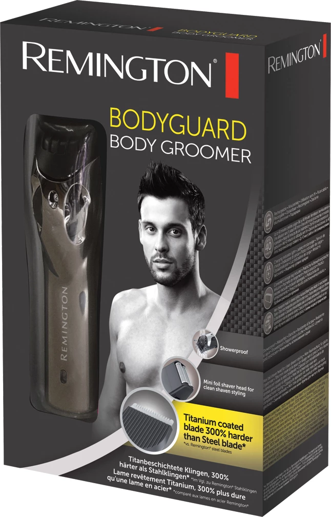 Trimer trupi Remington Bodyguard BHT2000A, Titanium