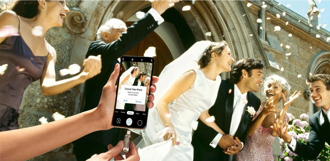 USB SanDisk Ultra Dual Drive Luxe, 1 TB, USB Type-A / USB Type-C, 3.2 Gen 1, 150 MB/s, Inox