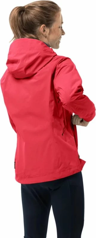 Jakne Jack Wolfskin femra, e kuqe