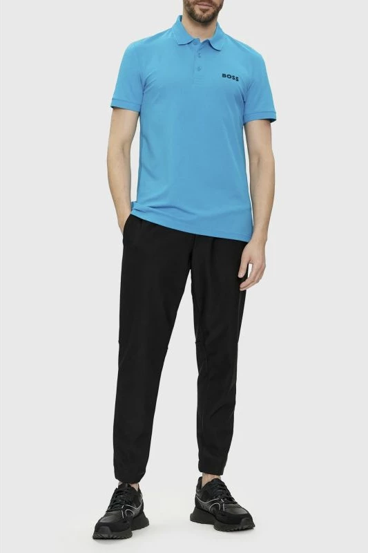 Maicë polo për meshkuj Boss, e kaltër