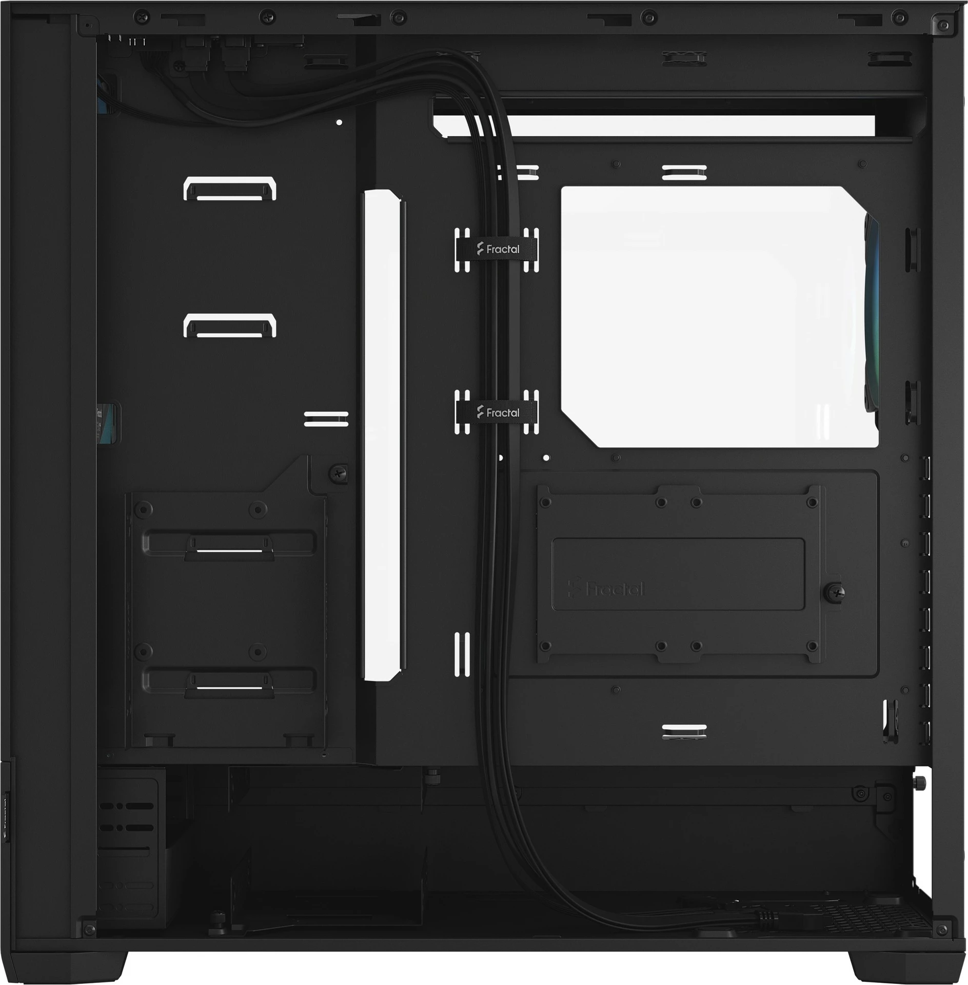 Kasë Fractal Design Pop XL Air, Tower, PC, EATX, micro ATX, Mini-ITX, e zezë