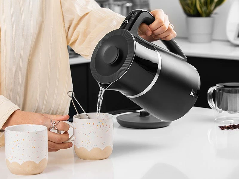 Ibrik elektrik Lafe CEG020 me kontroll temperature, 1.7L, i zi