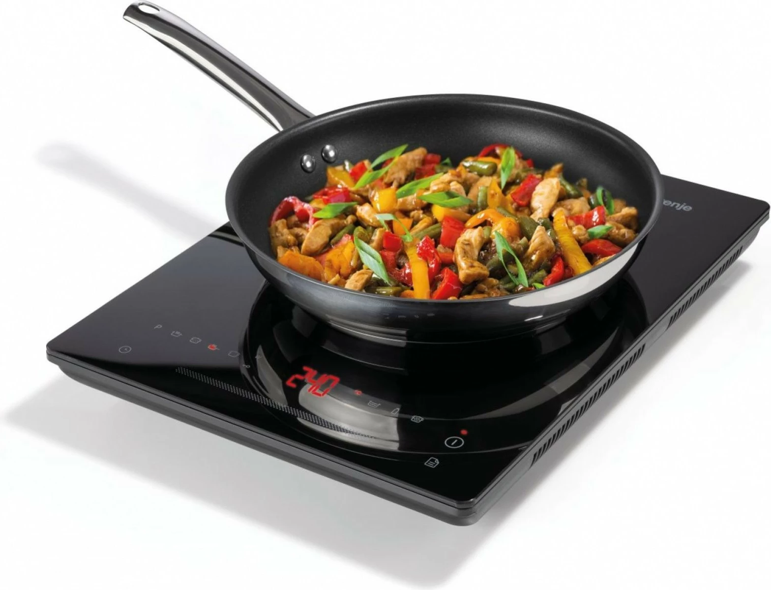 Sobë induksioni Gorenje ICY2000SP, 1 zonë, 2000W, E zezë