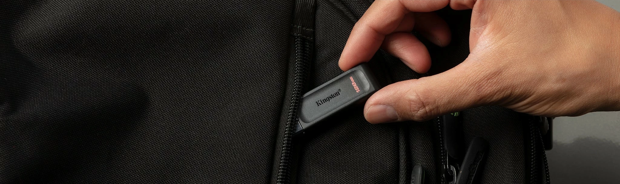 USB Kingston DataTraveler 70, 128GB, USB-C, e zezë