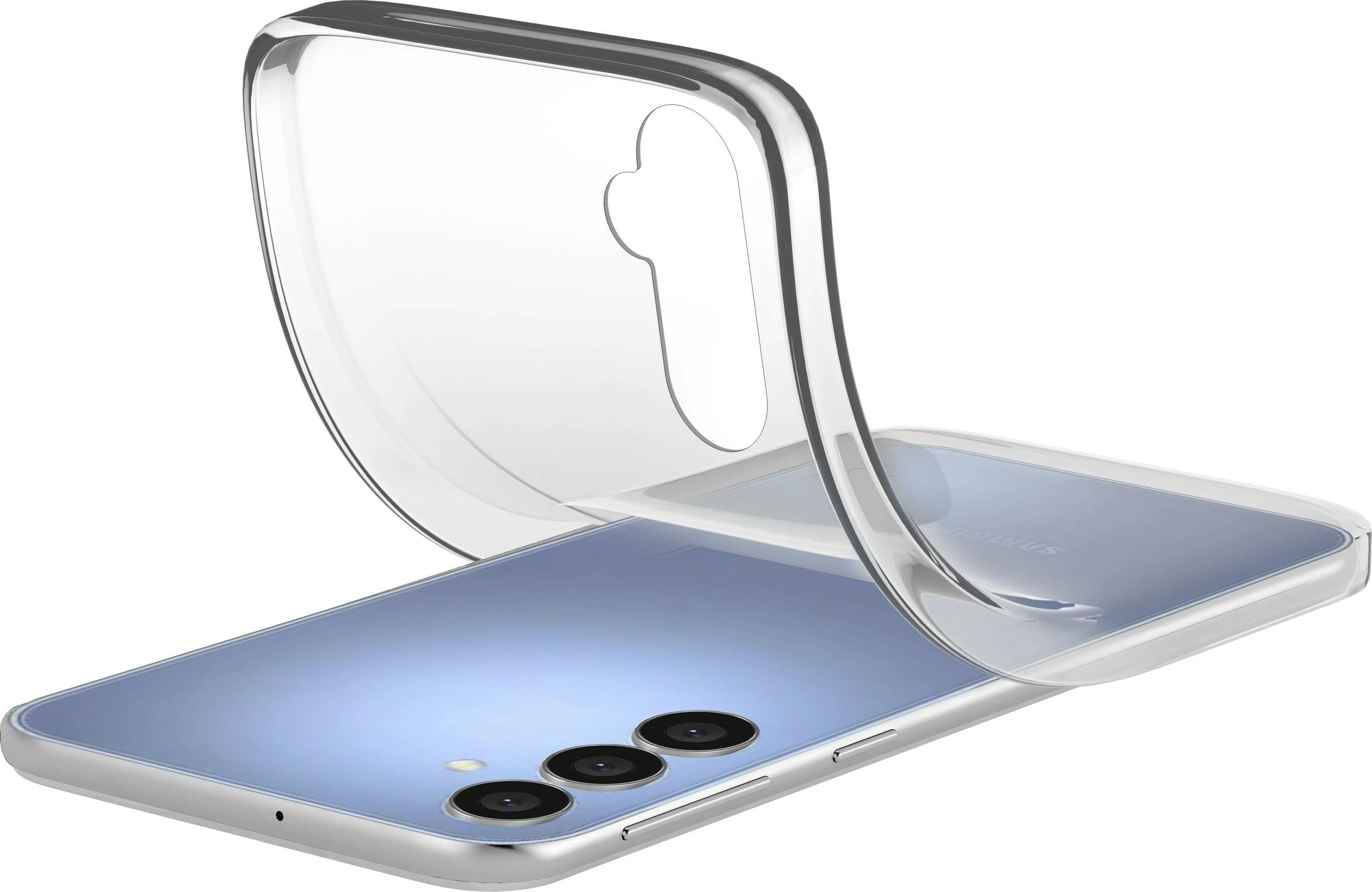 Mbështjellës Cellular Line për Samsung A16 4G/5G, transparent