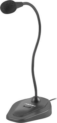 Mikrofon tavoline Natec Giraffe 2 NMI-1563, 1.8m, minijack 3.5mm, i zi