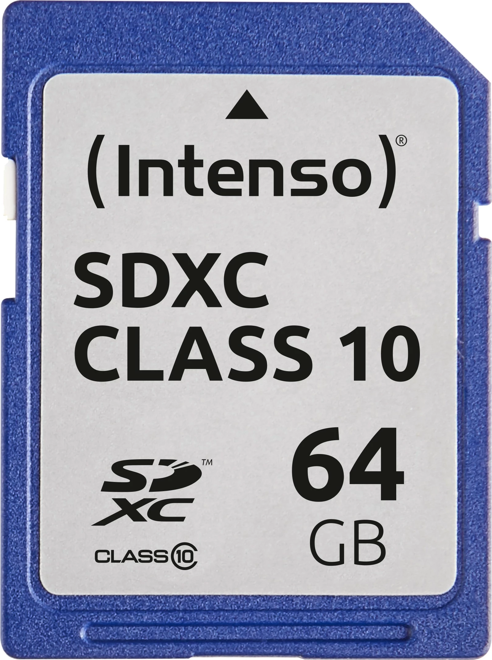 Kartelë SDXC Intenso 3411490, 64 GB, Class 10, e zezë