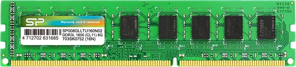 RAM memorie Silicon Power, 1600MHz,  8GB