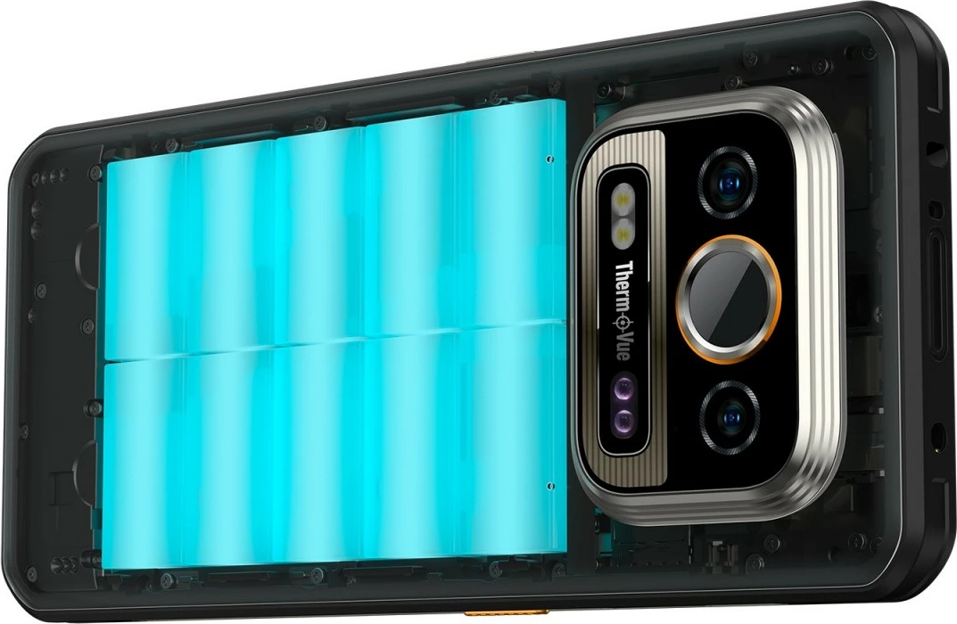 Celular Ulefone Armor 25T Pro, 8/256GB, IP69K, Thermal Vision, Frost Black