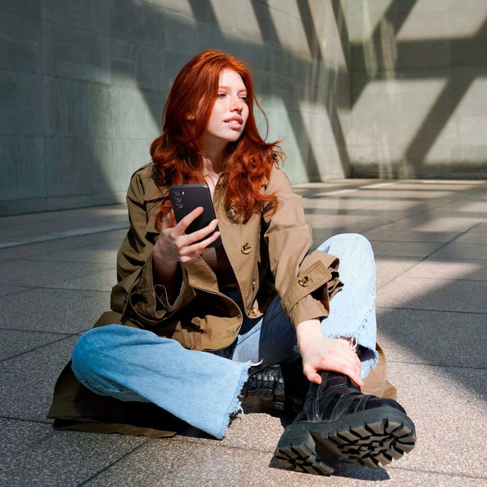 Mbështjellës Spigen Liquid Air për Samsung Galaxy S23, Matte Black